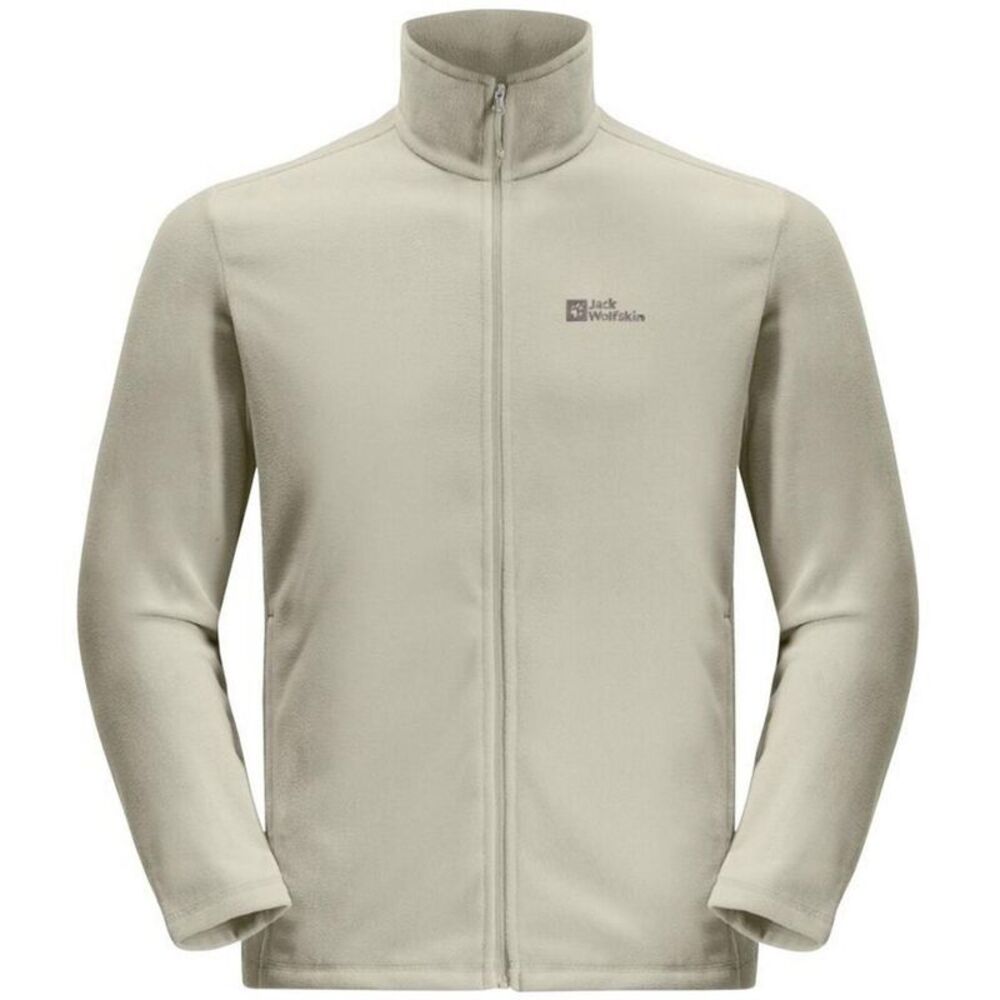 Jack Wolfskin Mens Taunus Fleece Jacket / Sand